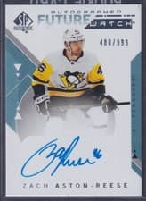 Zach Aston Reese 2018 SP Authentic card
