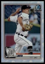 Matthew Boyd 2020 Bowman Chrome card