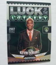 2024-25 Panini Prizm Black Luck of the Lottery Kevin Durant #9 card