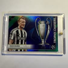 2025-26 Topps UEFA Club Competitions Trophy Chasers Dan Burn #TC-3 card