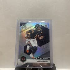 Justin Fields 2021 Panini Mosaic card