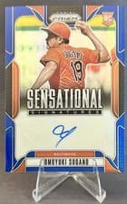 2025 Panini Prizm Sensational Signatures Tomoyuki Sugano #SS-TS card
