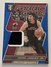 2024-25 Panini Totally Certified Fabric of the Game Jaime Jaquez Jr. #FOG-JJJ card