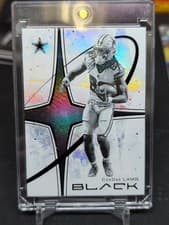 2025 Panini Black White Night CeeDee Lamb #9 card