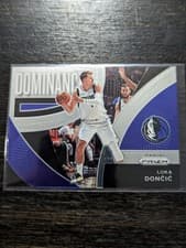 Luka Doncic 2021 Panini Prizm Dominance card