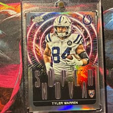 2025 Topps Cosmic Chrome Supernova Tyler Warren #SPN-11 card