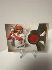2026 Topps Tier One Rookie Relics Christian Moore #RR-CMO card