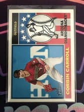 2025 Topps Heritage 1976 Player Icons Corbin Carroll #76PI-10 card
