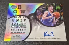 2024-25 Bowman University Chrome Eye Test Autographs Kon Knueppel #ETA-KK card
