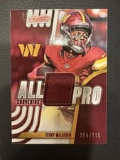 2025 Panini Absolute All Pro Souvenirs Terry McLaurin #APS-TMN card