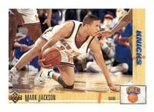 Mark Jackson 1991-92 Upper Deck Base Set card