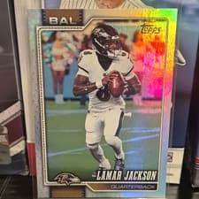 Lamar Jackson 2024 Donruss Best of Panini Instant card