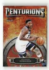 2024-25 Finest Centurions Anthony Edwards #C-4 card
