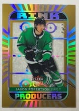 2025-26 Fleer Ultra Rink Producers Jason Robertson #RP-1 card
