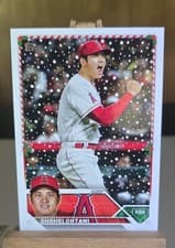 Shohei Ohtani 2023 Topps Holiday card