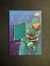 2024-25 Upper Deck Premier Grand Opus Jersey Logan Couture #GO-LC card