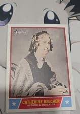 2025 Topps Heritage Notable Americans Catherine Beecher #NS-40 card