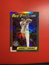 2025 Topps Chrome Update 1990 Topps Chrome Garrett Crochet #90CU-11 card