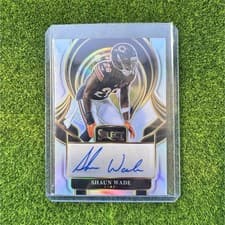 Shaun Wade 2025 Panini Select Select Signature Prizm card