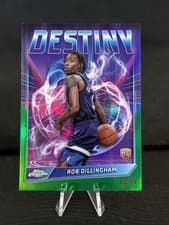 2024-25 Topps Chrome Destiny Rob Dillingham #D-6 card
