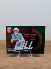 2025 Donruss Elite Full Throttle Justin Herbert #20 card