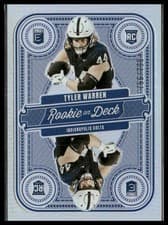 2025 Donruss Elite Rookie On Deck Tyler Warren #10 card