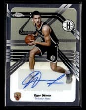 2025-26 Topps Chrome Next Stop Signatures Egor Dëmin #NS-ED card
