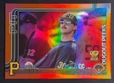 2025 Topps Dugout Peeks Paul Skenes #DP-13 card