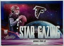 Michael Penix Jr. 2024 Panini Absolute Star Gazing card