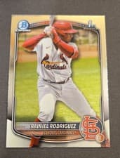 2025 Bowman Chrome Prospects Rainiel Rodriguez #BCP-200 card