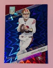 Brock Purdy 2023 Panini Donruss Elite card