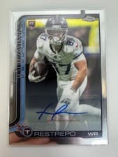 2025 Topps Chrome Retail Rookie Autographs Xavier Restrepo #RRA-XRE card