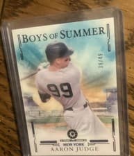 2025 Panini Boys of Summer Base Set Aaron Judge #85 card