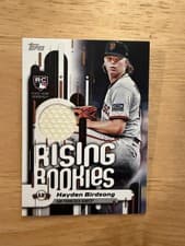 2025 Topps Update Rising Rookies Relics Hayden Birdsong #RRR-HB card
