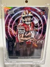 2025 Topps Cosmic Chrome Supernova George Kittle #SPN-23 card