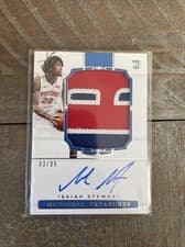 Isaiah Stewart 2020 Panini National Treasures card