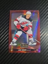 2024-25 O-Pee-Chee Platinum Base Set Luke Hughes #107 card