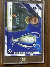 2025-26 Topps UEFA Club Competitions Trophy Chasers Reigan Heskey #TC-28 card
