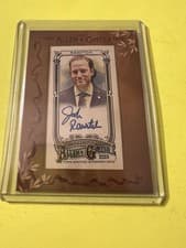 2025 Topps Allen & Ginter Framed Mini Autographs (Non-Baseball) Josh Rawitch #MA-JRA card