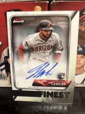 2024 Finest Rookies Autographs Jordan Lawlar #FR-JL card