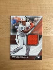 2026 Topps Major League Material Autographs Samuel Basallo #MLM2-SB card