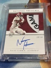 Najee Harris 2021 Panini National Treasures Collegiate card