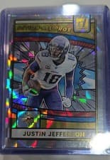 Justin Jefferson 2025 Panini Donruss Action All-Pros card