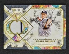 2025 Topps Diamond Icons Single Player Relics Roger Clemens #SPR-RC card
