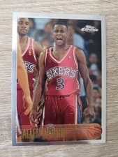 Allen Iverson 1996 Topps Chrome card