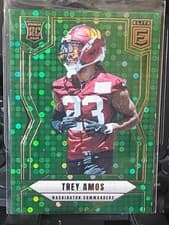 2025 Donruss Elite Base Set Trey Amos #169 card