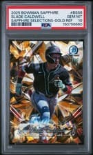 2025 Bowman Sapphire Edition Selections Slade Caldwell #BSS-6 card
