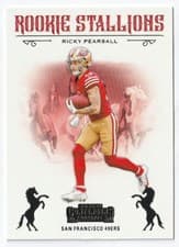 2024 Panini Contenders Rookie Stallions Ricky Pearsall #15 card