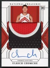 Ulrich Chomche 2024 Panini National Treasures card