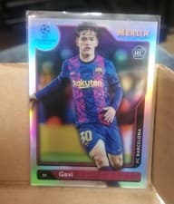 Gavi 2021 Topps Merlin Chrome UEFA card
